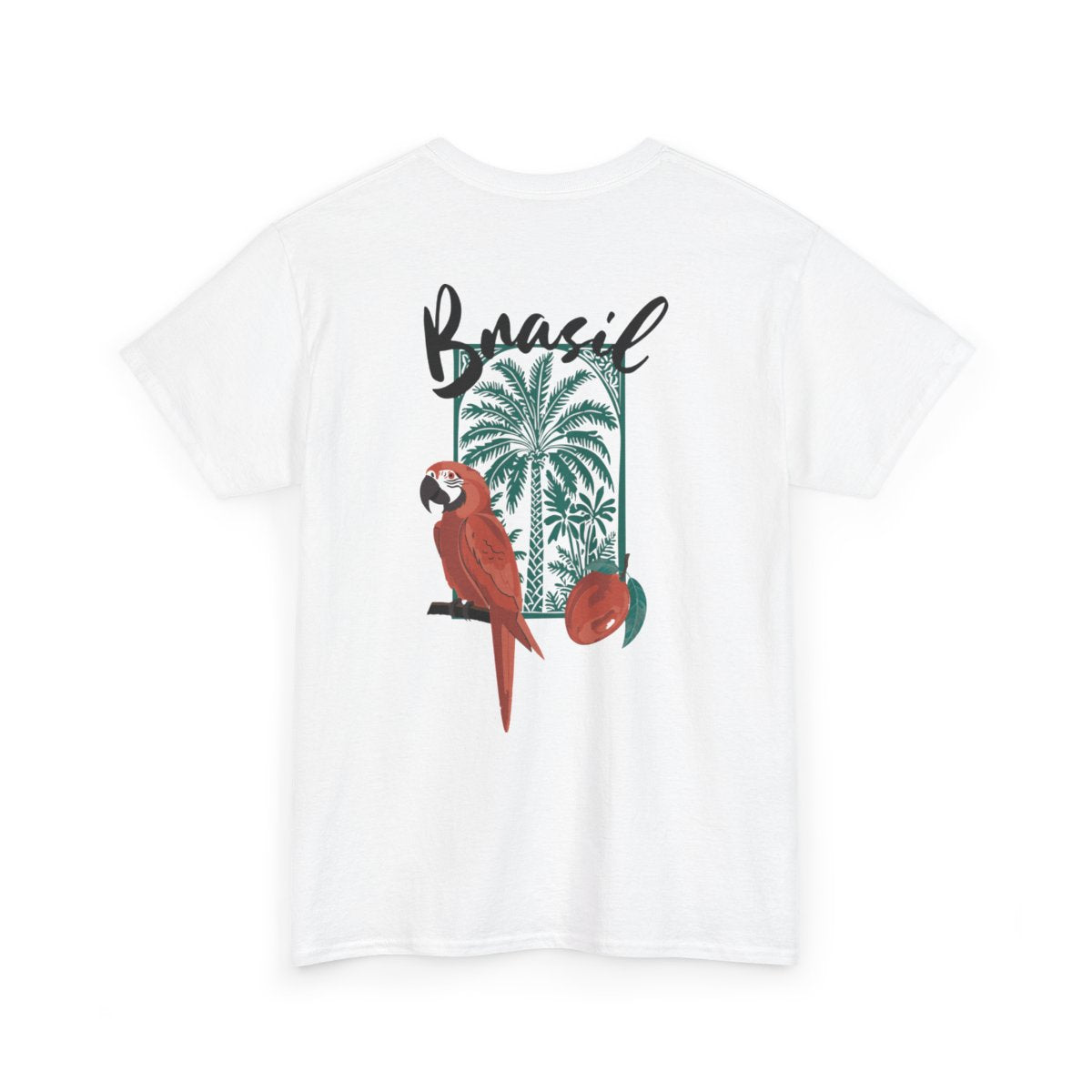 Tropical Brazil T-Shirt mit Papagei