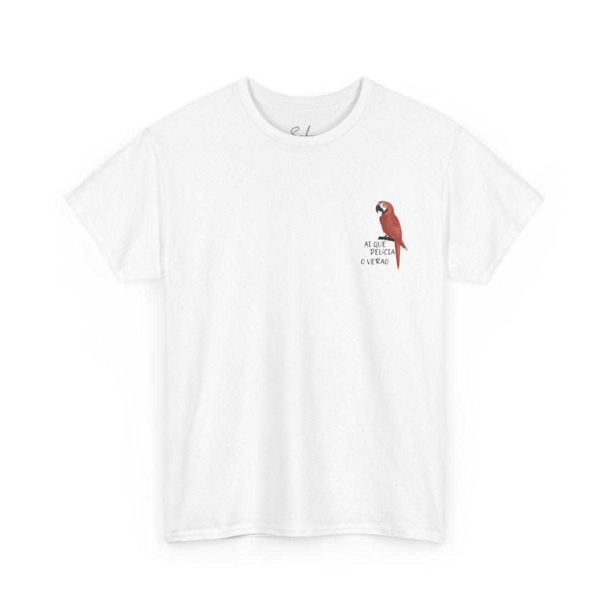Tropical Brazil T-Shirt mit Papagei